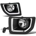 Gmc Sierra 2500hd 3500hd Pair Of Bumper Driving Fog Lights Switch Clear Lens