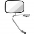 Side View Mirror Pair For 1980-1996 Ford Bronco F150 Ranger And Explorer Manual Folding Black Door Mount Mirrors