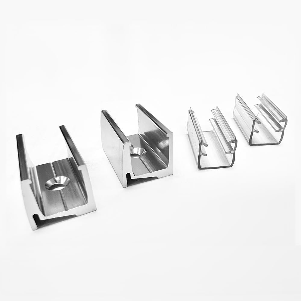 Gordon Glassa Shower Enclosure Clamp For 3 8 Fixed Panel Set Of 2 Chrome Finish