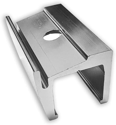 Gordon Glassa Shower Enclosure Clamp For 3 8 Fixed Panel Set Of 2 Chrome Finish