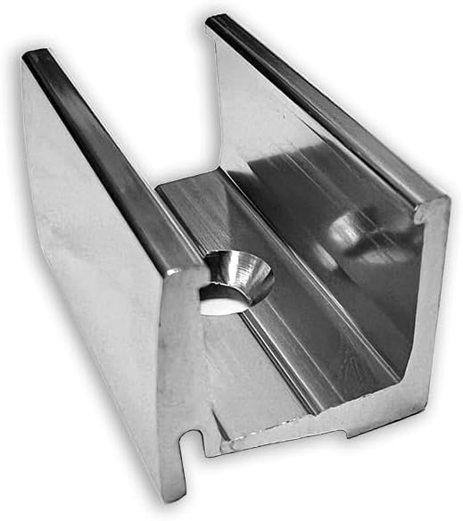 Gordon Glassa Shower Enclosure Clamp For 3 8 Fixed Panel Set Of 2 Chrome Finish