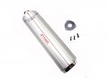 Muffler Pipe Silencer For 4 Stroke Gy6 125cc 150cc Scooter Moped Go Kart Dune Buggy Sandrail Qingqi Vento Tank Baja Kymco Sunl