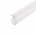 Uxcell T-slot Mount Window Weatherstrip Seal 7mm Bulb Bubble For 6mm Slot 5 Meters Long White