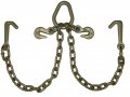 Ba Products Secure Tow Vcfj-2l V Chain V Bridle G70 Mini J Hook For Wrecker Rollback Car Hauler Carrier Winch 