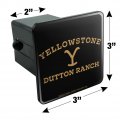 Yellowstone Tv Show Dutton Ranch Tow Trailer Hitch Cover Plug Insert