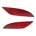 Rear Reflector Pair For Chevy Malibu 2016 2023 Driver And Passenger Side Capa Certified Replacement Gm1184113 Gm1185113 