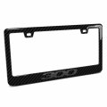 Ipick Image Made For Chrysler 300 3d In Dark Gray On Real Carbon Fiber Abs Plastic License Plate Frame