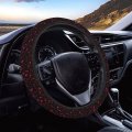 Dujiea Scarlet Hearts Elastic Stretch Steering Wheel Cover Anti-slip And Durable Car Accessories For Women Men 15 Inch