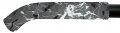 Rsi Racing 7 8 Universal Rubber Grip Long Snowmobile Atv Bicycle Scooter For Outdoor Recreation- Black White Gray Swirl 