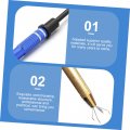 Osaladi 4 Pcs Four Claw Clamp Metal Diamond Holder Pick- Up Tool Gems Grabber Jewelry Stand Miniature Gemstone Precision