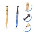 Osaladi 4 Pcs Four Claw Clamp Metal Diamond Holder Pick- Up Tool Gems Grabber Jewelry Stand Miniature Gemstone Precision