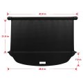 Trunk Cargo Cover Fit For Mazda Cx-50 2 5l 2023 2024 2025 Black Carbon Fiber Texture