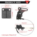 15mm Hydraulic Rear Dirt Pit Bike Brake Assembly With Pad For Ssr 125cc 110cc Klx Bbr Crf Ttr Sdg 50cc 70cc 107 110 125 Parts