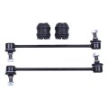 Front Driver And Passenger Side Sway Bar Links With Bushing For Hyundai Azera 2012-2017 Sonata 2012-2015 Tucson 2010-2013 Kia