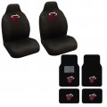 Mb Wheels Nba Heat Seat Cover And Floor Mat Wow Logo On Front Rear Auto Liner Universal Fit High Back Promptly Display Spirit 