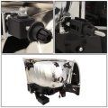 Auto Dynasty Led Drl Bumper Headlights Assembly For Ford F-250 F-350 Super Duty 99-04 Excursion 2000-2004 Driver And Passenger