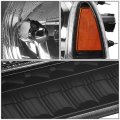 Auto Dynasty Led Drl Bumper Headlights Assembly For Ford F-250 F-350 Super Duty 99-04 Excursion 2000-2004 Driver And Passenger