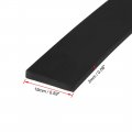 Uxcell Solid Rectangle Rubber Seal Strip 15mm Wide 2mm Thick 3 Meters Long Black