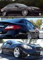 Vip Clip-on Type Window Visor With Chrome Trim Fits For 2011-2017 Infiniti M35h M37 Q70 M56 Sedan