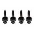 Air Cleaner Fastener For Honda Ridgeline 2007 2014 Steel Black Replacement 90091raaa00 Set Of 4 Bolts With Integrated Washers 