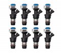 Xtremeamazing 4 Hole Flow Matched Fuel Injectors Set Of 8 17113553 Fj10062