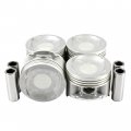 Dnj P296 Piston Set For 1992-1995 Honda Civic 1 5l Sohc L4 16v 1493cc D15z1 