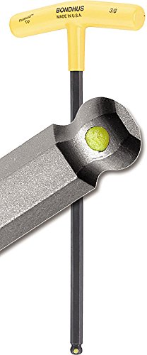 Bondhus 75112 1 4 Prohold Tip Ball End Graduated Length T-handle With Proguard Finish 10 8 2-piece
