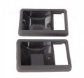 Ihave Replacement For Pair Inner Door Handle Cup Bezel Gray 83-88 Hilux Ln50 Rn50 Rn55 Ln56 Ln60 4th Gen 