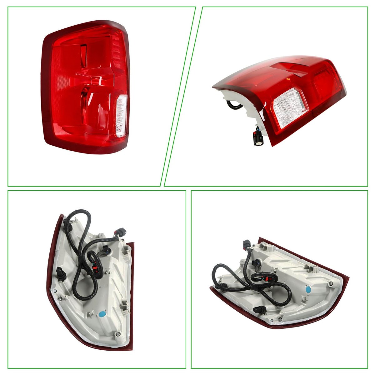 1 Pc Tail Lamp Assembly Replacement For Silverado 1500 2016-2018 Left Driver Side