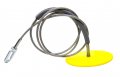 Frontline Fall Protection Dt6 Drop Thru Anchor 6 Round Plate With 6 Cable Osha Ansi Compliant Removable And Reusable Point Over 