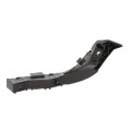 Front Driver Side Bumper Bracket For Hyundai Elantra 2007 2008 2009 2010 Replacement Hy1066112 865132h000 Black Plastic 