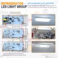 W10515057 W10515058 Refrigerator Led Light Set For Maytag Msf22d4xaw00 Msf22d4xaw01 Msf25d4mde00 Msf25d4mde01 Replaces