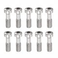 M4x17-0 7 Carbon Steel Set Screws For Carbide Insert Cnc Lathe Turning Tool Holder 10pcs 