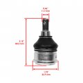 Caltric Front Lower Ball Joint Compatible With Honda Pioneer 700 Sxs700m2 2014-2023 Qty 2