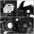 Factory Style Projector Headlight Lamp Compatible With Toyota 4runner 2014-2020 Passenger Right Side Chrome Housing Amber