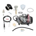 Carburetor Kit Replacement For Yamaha Bruin Big Bear Wolverine Kodiak Grizzly 250 350 400 450 Yfm 4x4 Atv 