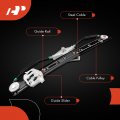 A-premium Electric Power Window Regulator Without Motor Compatible With Bmw E83 X3 2004-2010 Sport Utility Rear Left And Right