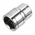 Uxcell 1 2-inch Drive 20mm 6-point Shallow Socket Metric Cr-v