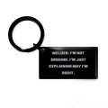 Unique Idea Welder Keychain M Not Arguing I Gifts For Coworkers Present From Team Leader Black Keyring Welding Welders Cool 