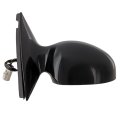 Passenger Side Door Mirror Ford Taurus 1996 1997 1998 1999 Black Standard Style Replacement For Fo1321144 And Xf1z17682gaw
