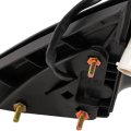 Passenger Side Door Mirror Ford Taurus 1996 1997 1998 1999 Black Standard Style Replacement For Fo1321144 And Xf1z17682gaw