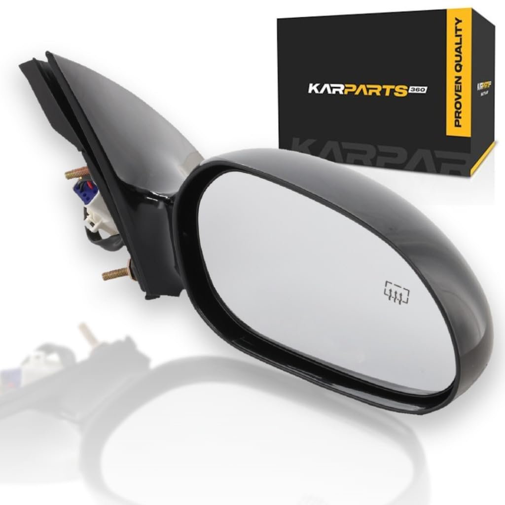 Passenger Side Door Mirror Ford Taurus 1996 1997 1998 1999 Black Standard Style Replacement For Fo1321144 And Xf1z17682gaw