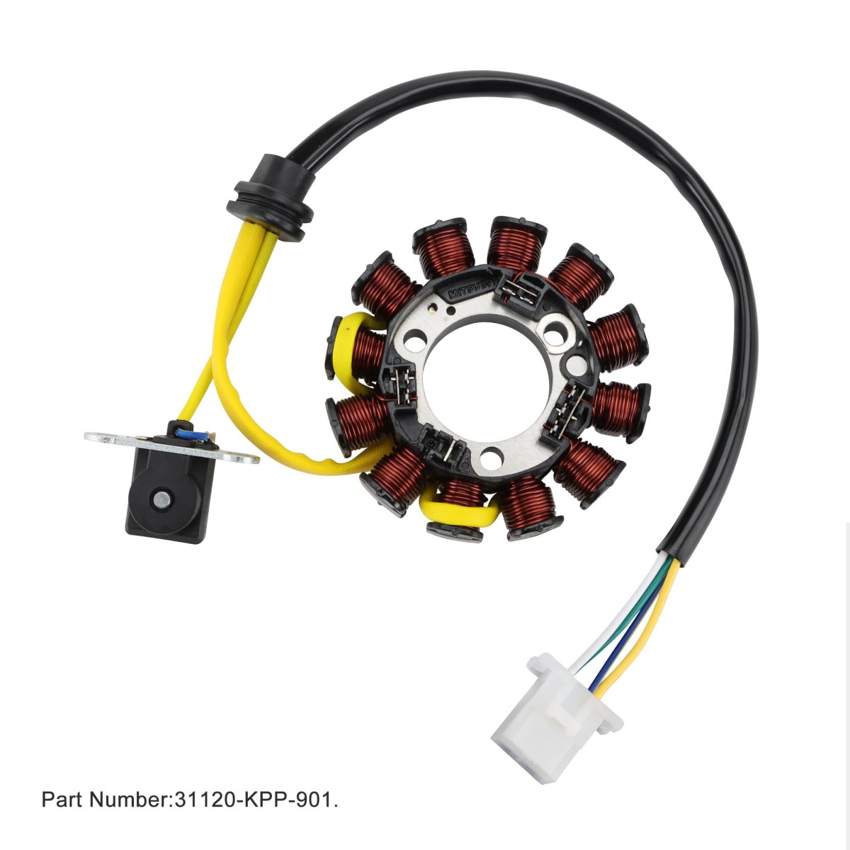 Magneto Stator Coil Generator Ignition Replacement For Cbr150 Cbr150r 2004 2010 Cbr150m 2003 Part Number 31120-kpp-901