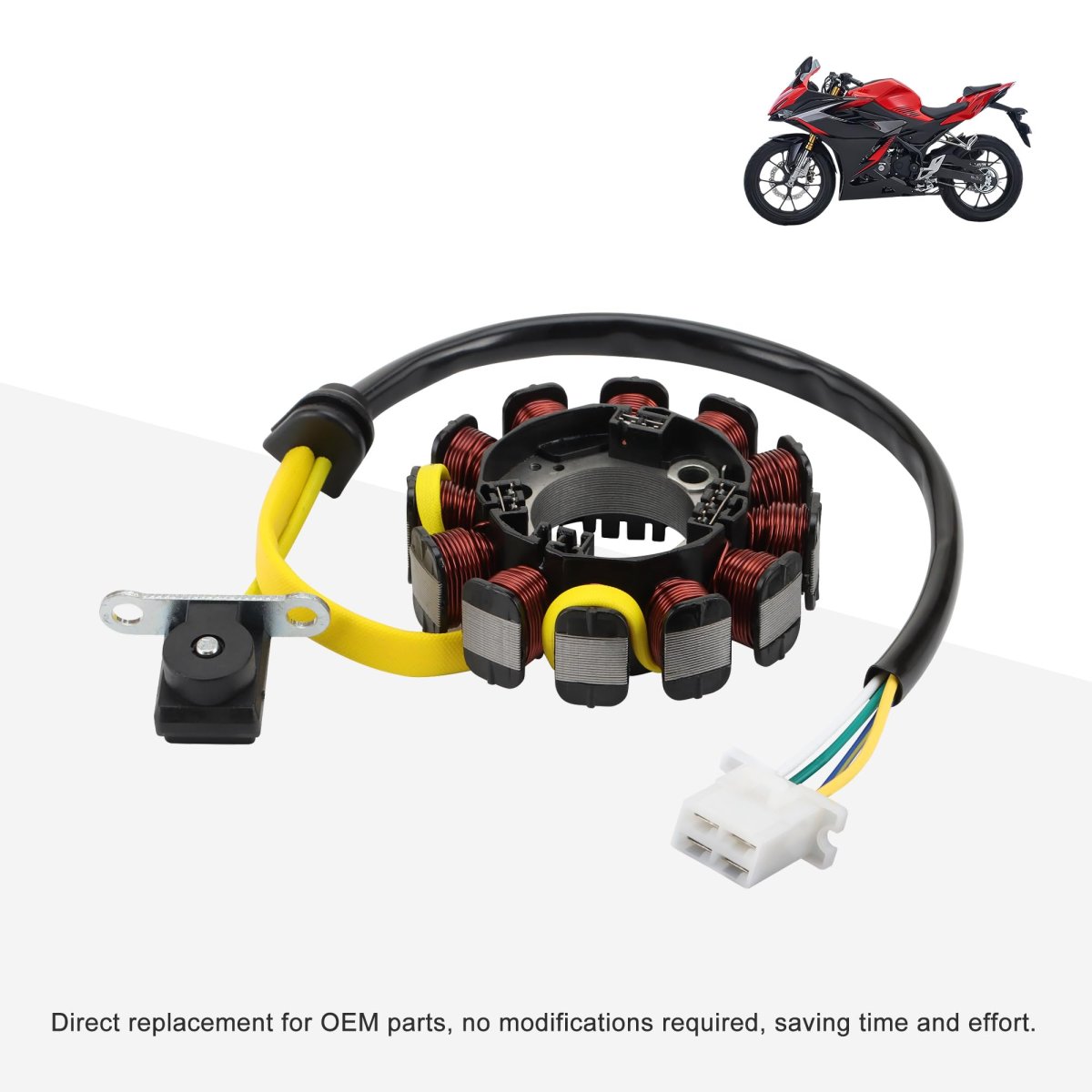 Magneto Stator Coil Generator Ignition Replacement For Cbr150 Cbr150r 2004 2010 Cbr150m 2003 Part Number 31120-kpp-901