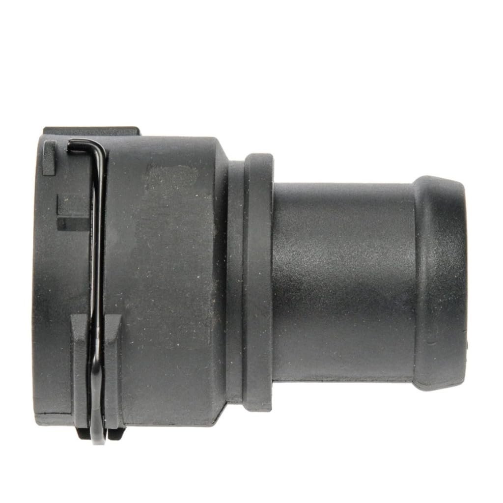 Coolant Hose Connector For Audi A3 2004 2010 Upper Or Lower Plastic Straight Fitting In And 1 25 Ends Replacement 3b0122291c