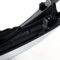 Front Upper Bumper Grille Hood For Honda Civic 2016 2017 2018 Chrome Factory Style Gloss Finish Replacement Part
