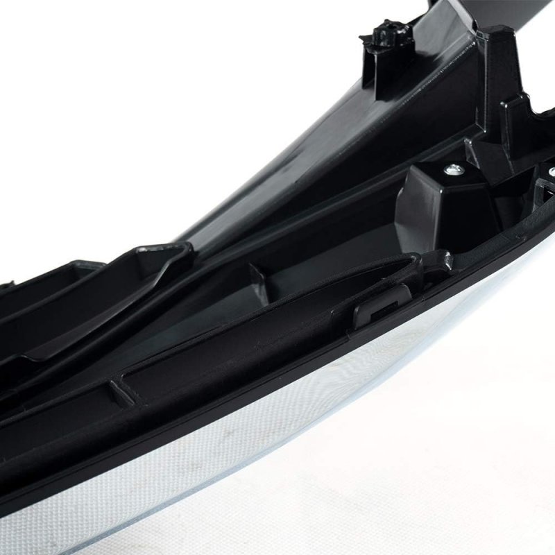 Front Upper Bumper Grille Hood For Honda Civic 2016 2017 2018 Chrome Factory Style Gloss Finish Replacement Part