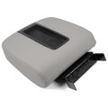 Pit66 Front Center Console Cover Lid Compatible With Chevy Silverado Avalanche Tahoe Suburban 2007-2014 Fit Gmc Yukon Xl Sierra 