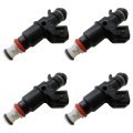 4pcs Fuel Injectors 16450-rbb-003 16450rbb003 155-0431 67374 Fits For Acura Csx Type-s Sedan 4-door 2 0l 1998cc 122cu In L4 Gas 