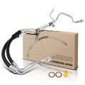 A-premium Power Steering Pressure And Return Line Hose Assembly Compatible With Subaru Outback Legacy 2000-2004 Baja 2003-2006